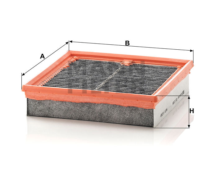 CUK 2184 cabin air filter (activated carbon)