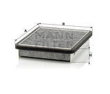 CUK 21 006 cabin air filter (activated carbon)