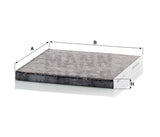 CUK 21 025 cabin air filter element