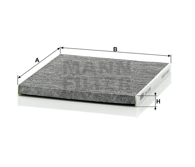 CUK 2226 cabin air filter (activated carbon)