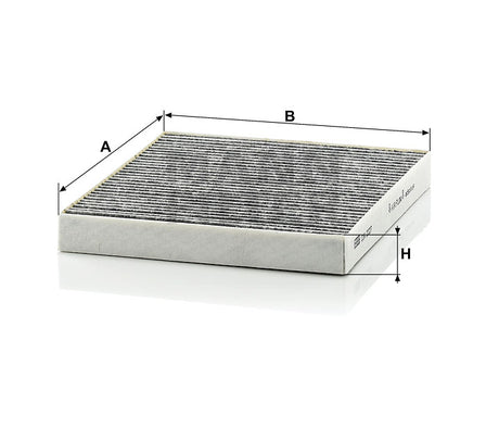 CUK 2227 cabin air filter (activated carbon)