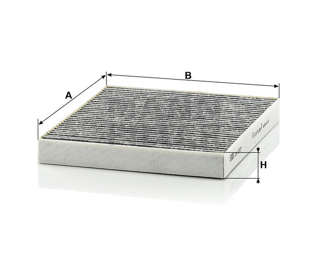 CUK 2227 cabin air filter (activated carbon)