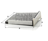 CUK 2231 cabin air filter (activated carbon)