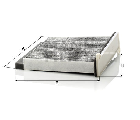 CUK 2231 cabin air filter (activated carbon)