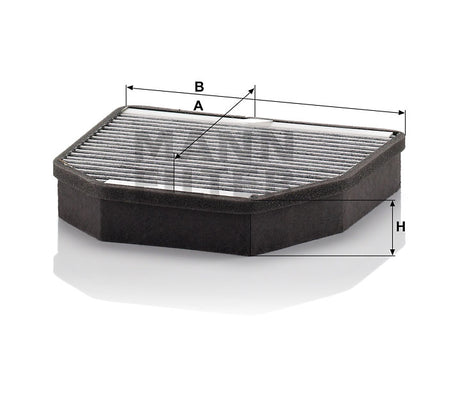 CUK 2241-2 cabin air filter (activated carbon)