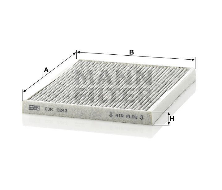 CUK 2243 cabin air filter (activated carbon)