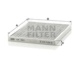 CUK 2243 cabin air filter (activated carbon)