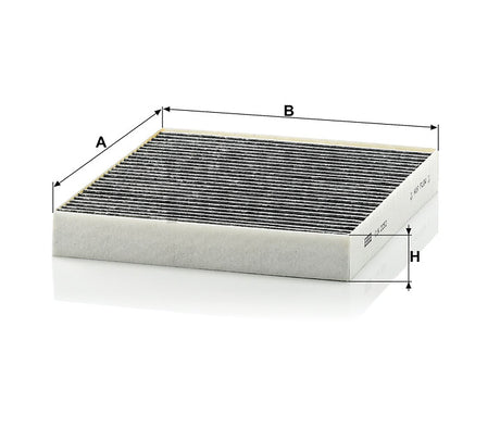 CUK 2252 cabin air filter (activated carbon)