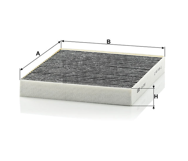 CUK 2252 cabin air filter (activated carbon)