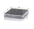 CUK 22 005 cabin air filter (activated carbon)