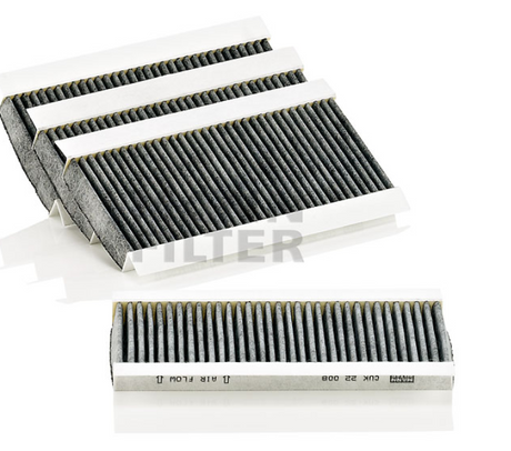 CUK 22 008-4 cabin air filter (activated carbon)