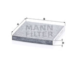 CUK 22 021 cabin air filter (activated carbon)