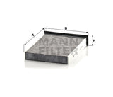 CUK 2316 cabin air filter (activated carbon)