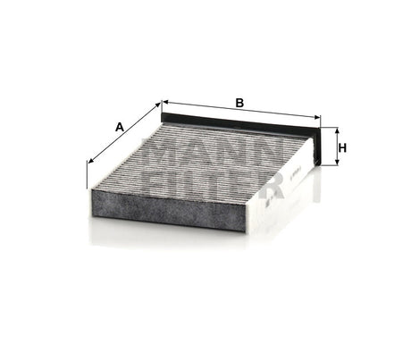 CUK 2316 cabin air filter (activated carbon)