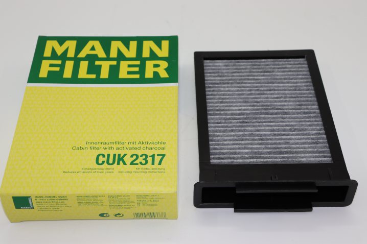 CUK 2317 cabin air filter (activated carbon)