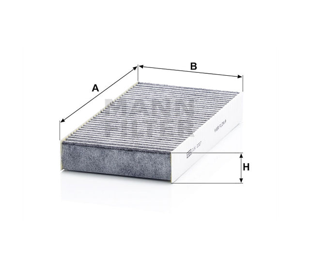 CUK 2327-2 cabin air filter (activated carbon)
