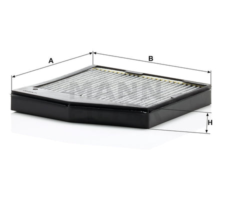 CUK 2335 KIT cabin air filter (activated carbon)