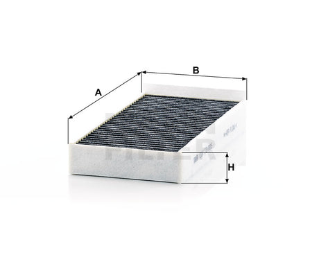 CUK 23 005-2 cabin air filter (activated carbon)