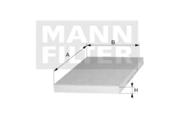 CUK 23 024 cabin air filter (activated carbon)