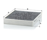 CUK 2442 cabin air filter (activated carbon)