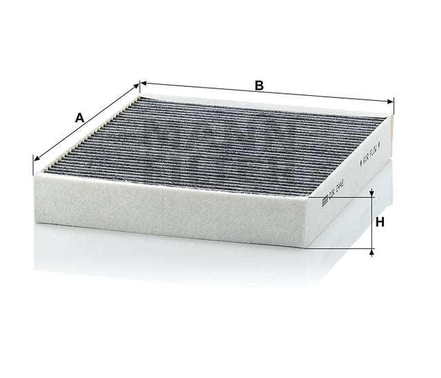 CUK 2442 cabin air filter (activated carbon)