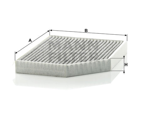 CUK 2450 cabin air filter (activated carbon)