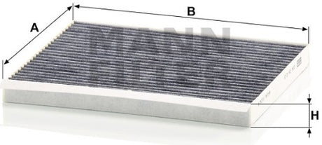 CUK 24 013 cabin air filter (activated carbon)