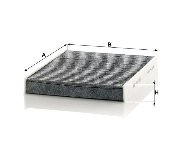 CUK 2533-2 cabin air filter (activated carbon)