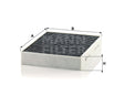 CUK 25 001 cabin air filter (activated carbon)