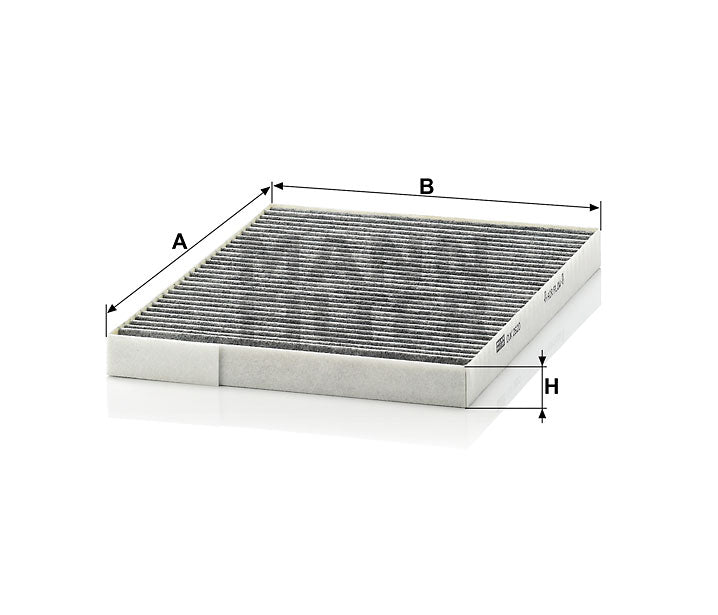 CUK 2620 cabin air filter (activated carbon)