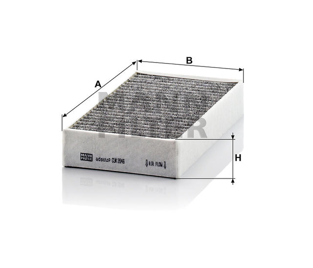 CUK 2646-2 cabin air filter (activated carbon)
