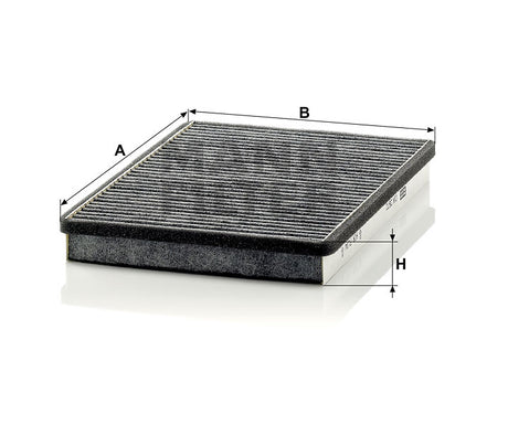 CUK 2672 cabin air filter (activated carbon)