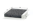 CUK 2680 cabin air filter (activated carbon)