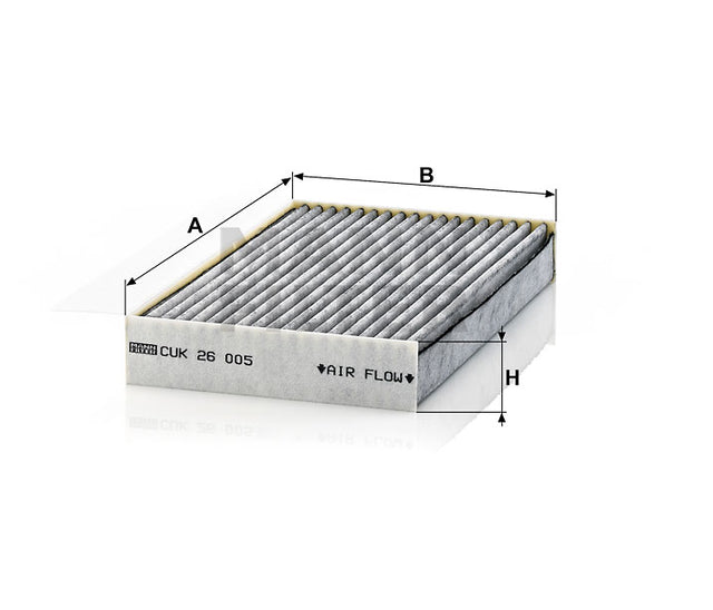 CUK 26 005 cabin air filter (activated carbon)