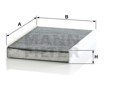 CUK 26 006 cabin air filter (activated carbon)
