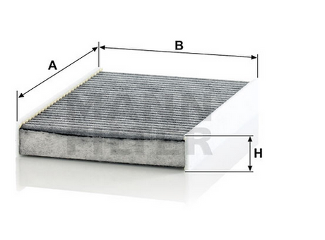 CUK 26 006 cabin air filter (activated carbon)