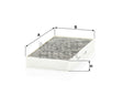 CUK 2723-2 cabin air filter (activated carbon)