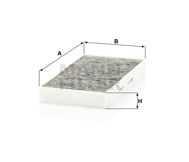 CUK 2723-2 cabin air filter (activated carbon)