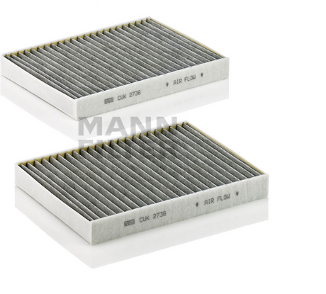 CUK 2736-2 cabin air filter (activated carbon)