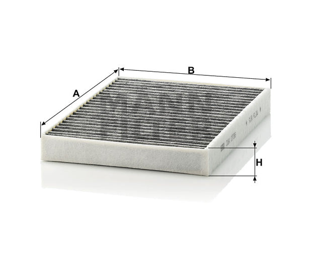 CUK 2736-2 cabin air filter (activated carbon)