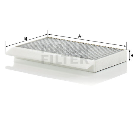 CUK 27 021-2 cabin air filter (activated carbon)