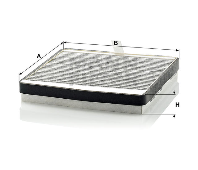 CUK 2855 cabin air filter (activated carbon)