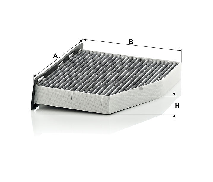 CUK 2939/1 cabin air filter (activated carbon)