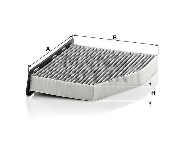 CUK 2939 cabin air filter (activated carbon)