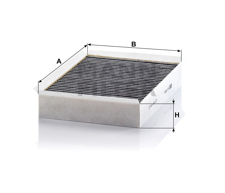 CUK 2950 cabin air filter (activated carbon)