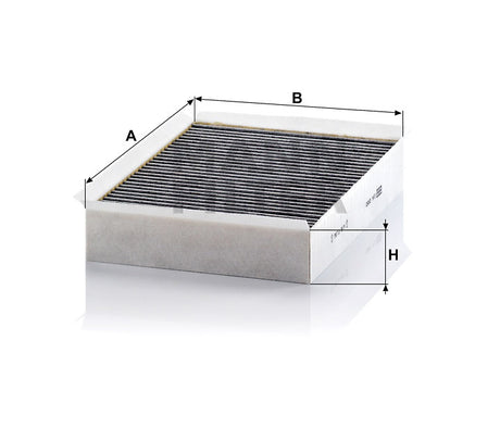 CUK 2950 cabin air filter (activated carbon)