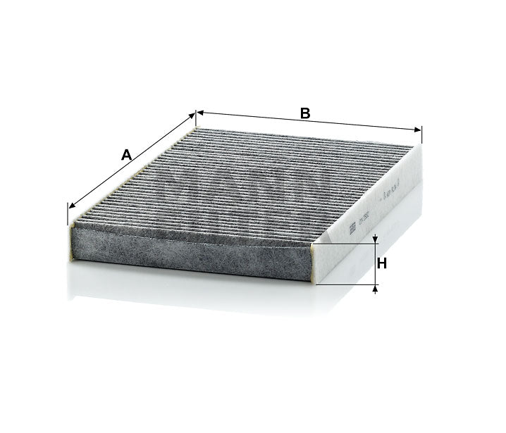 CUK 2952 cabin air filter (activated carbon)