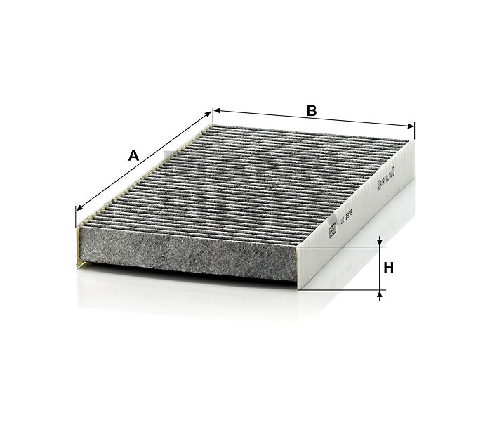CUK 2956 cabin air filter (activated carbon)