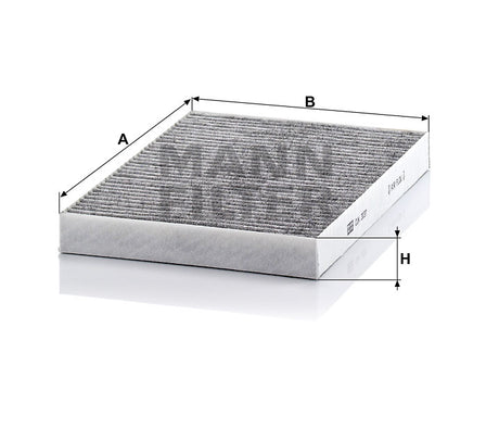 CUK 3037 cabin air filter (activated carbon)