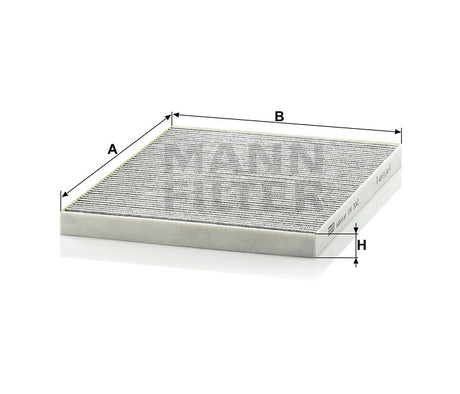 CUK 3042 cabin air filter (activated carbon)